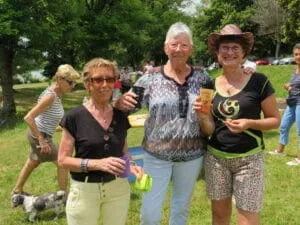 Yvette, Nouchka et Laurence