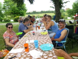 à table