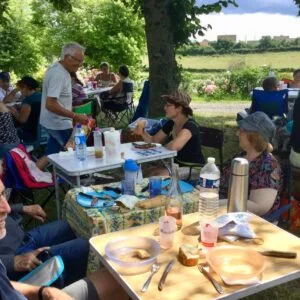à table